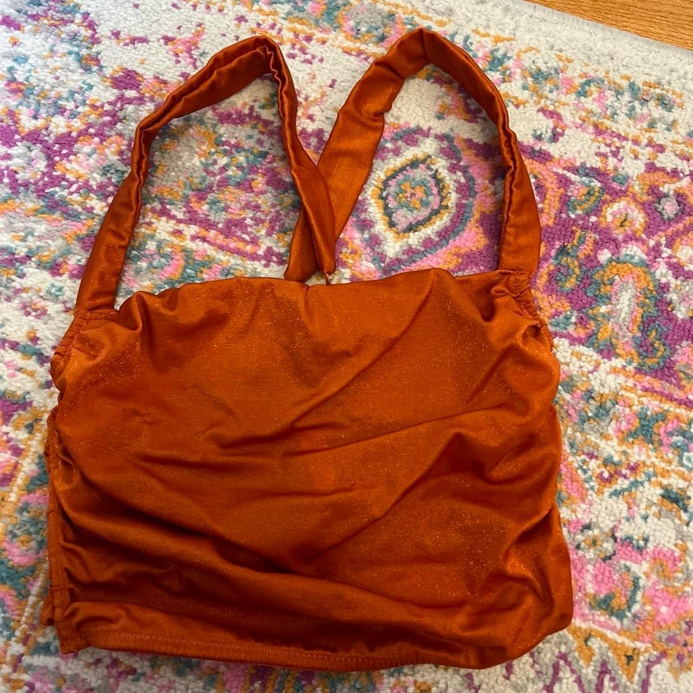 Rust Orange Going Out Top